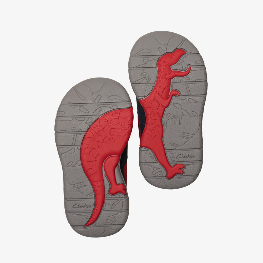 Steggy Tail Toddler Navy | Clarks online