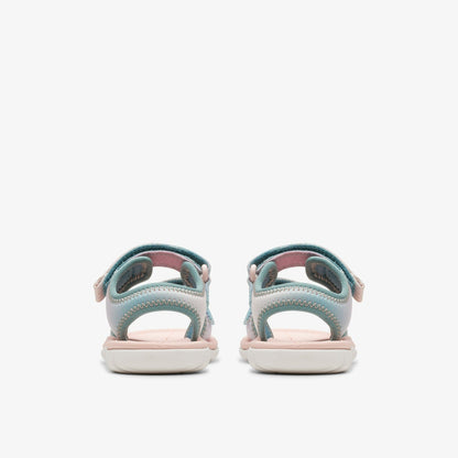 Surfing Tide Toddler Pastel | Clarks for sale