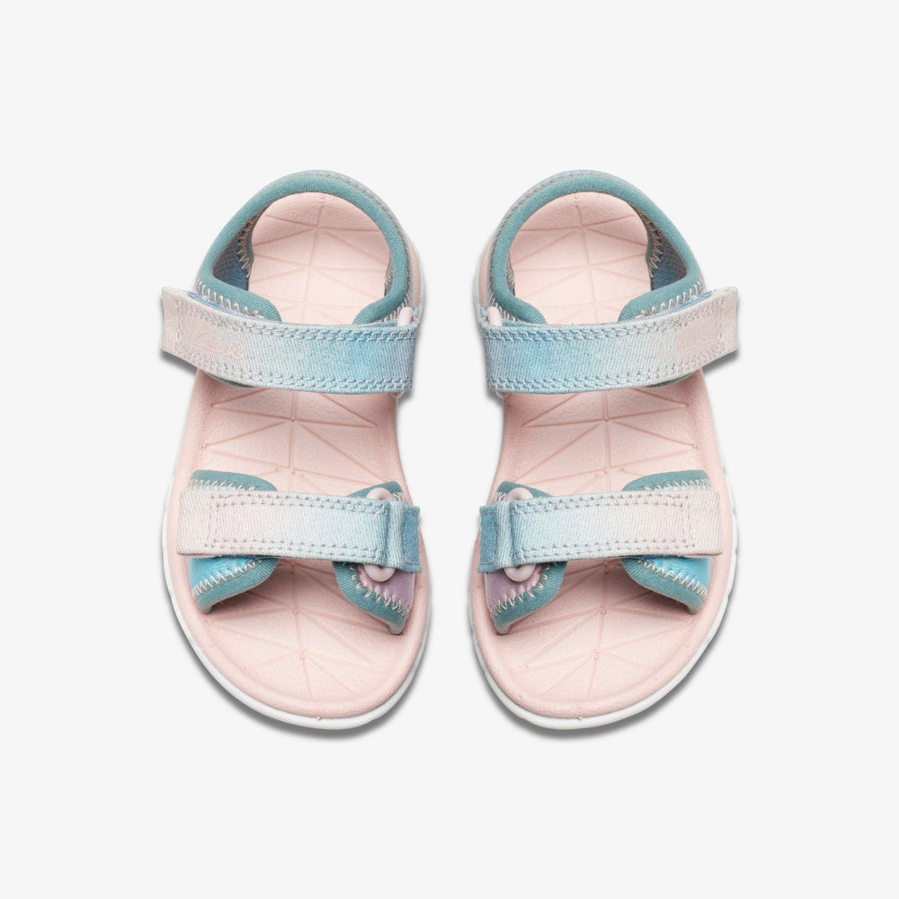 Surfing Tide Toddler Pastel | Clarks for sale