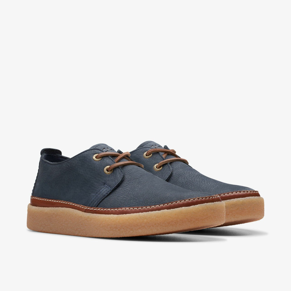 Clarkwood Low Navy Nubuck | Clarks outlet