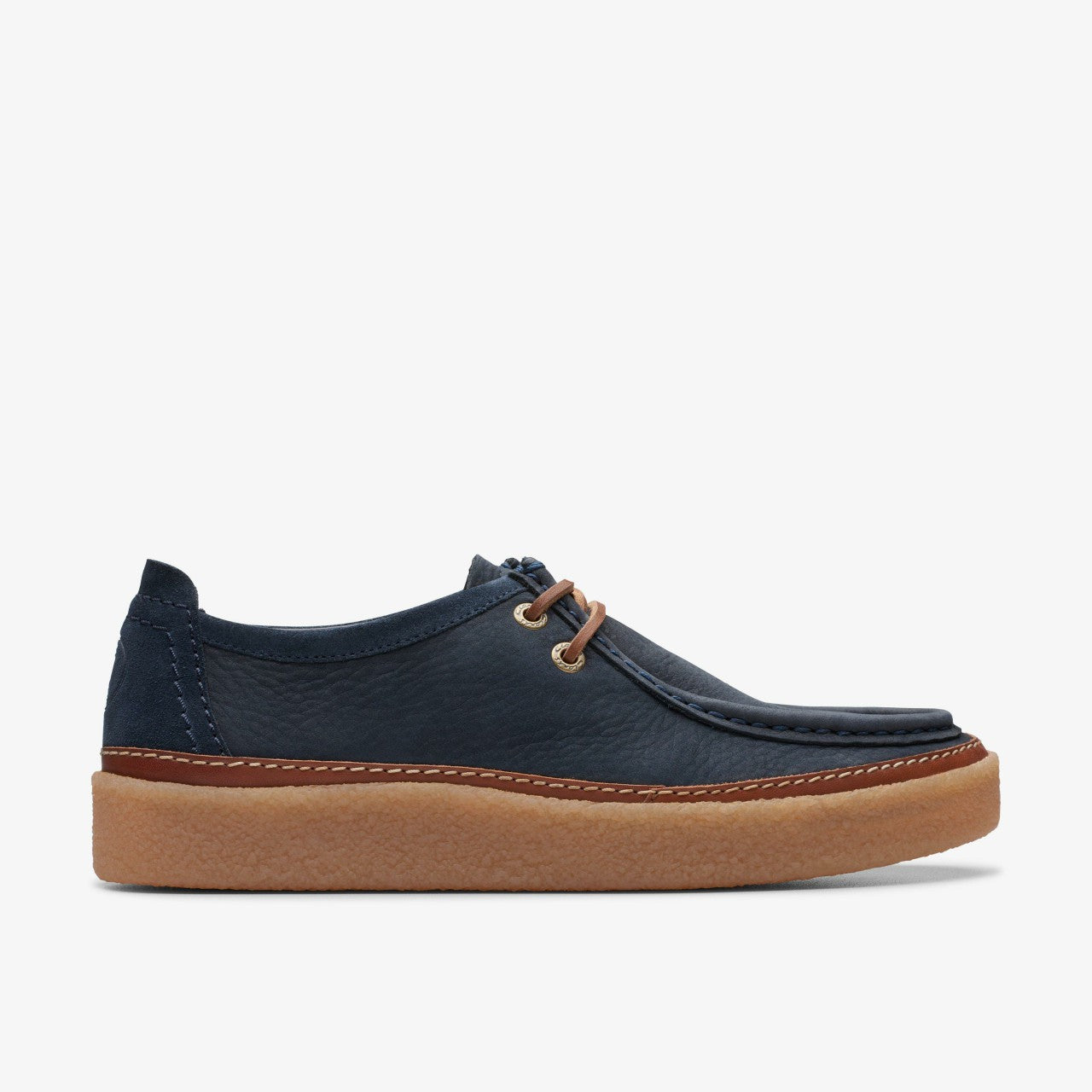 Clarkwood Moc Navy Nubuck | Clarks on Sale