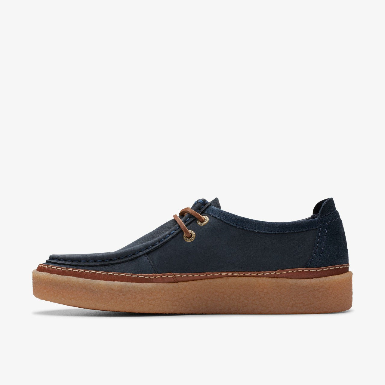 Clarkwood Moc Navy Nubuck | Clarks on Sale
