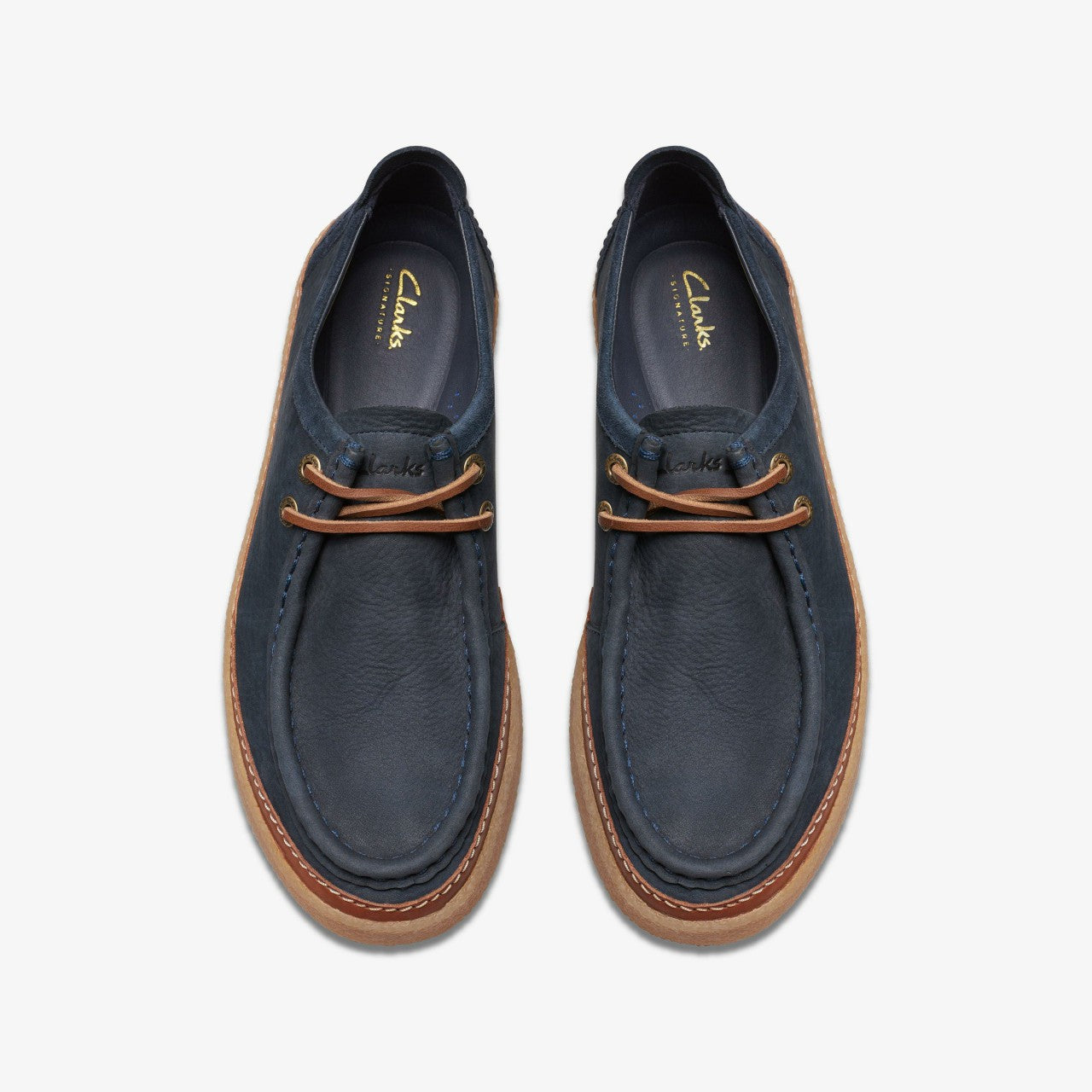 Clarkwood Moc Navy Nubuck | Clarks on Sale