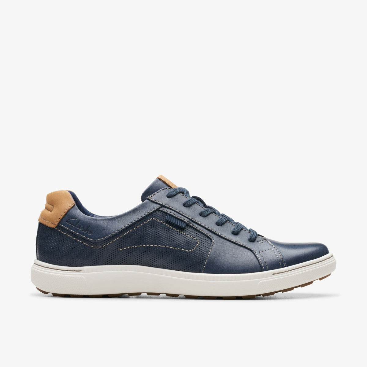 Mapstone Lace Navy Leather | Clarks discount