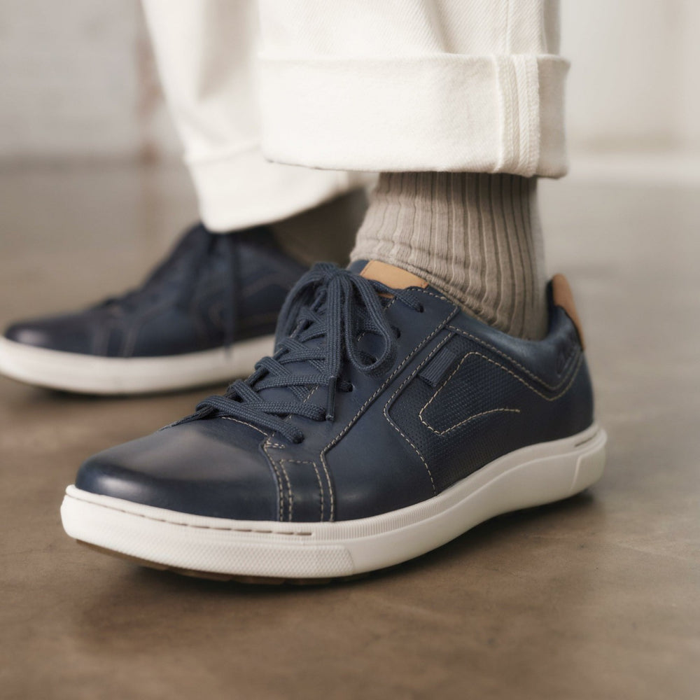 Mapstone Lace Navy Leather | Clarks discount