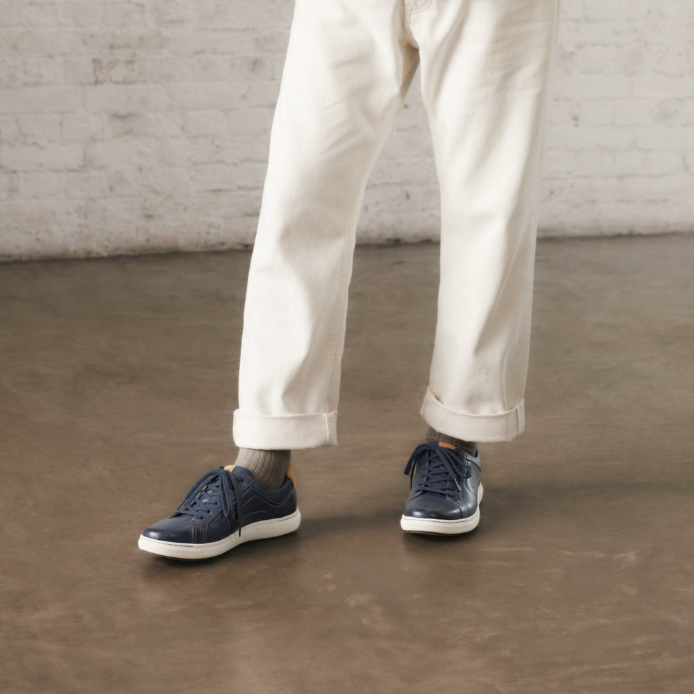 Mapstone Lace Navy Leather | Clarks discount