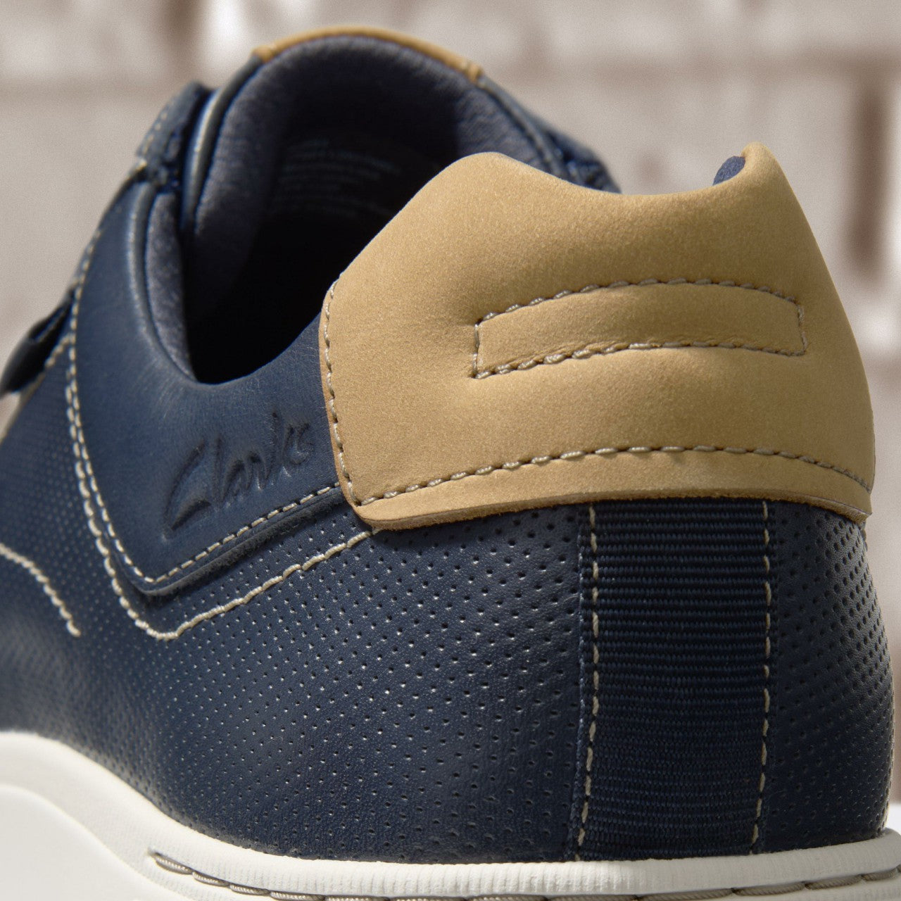 Mapstone Lace Navy Leather | Clarks discount