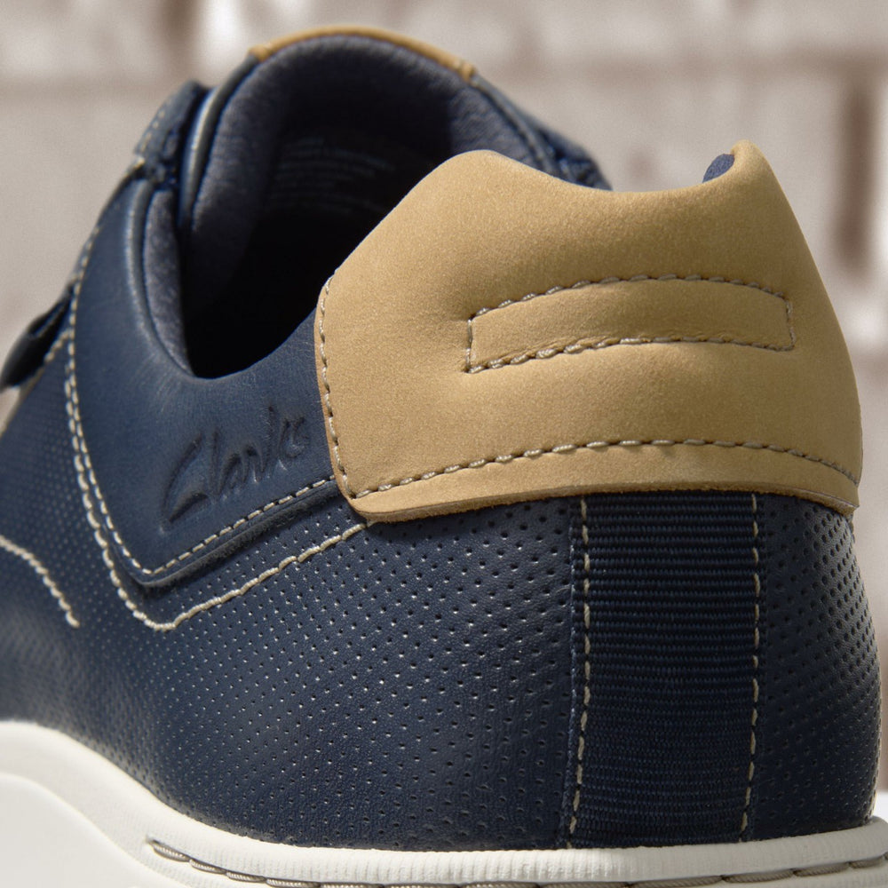 Mapstone Lace Navy Leather | Clarks discount