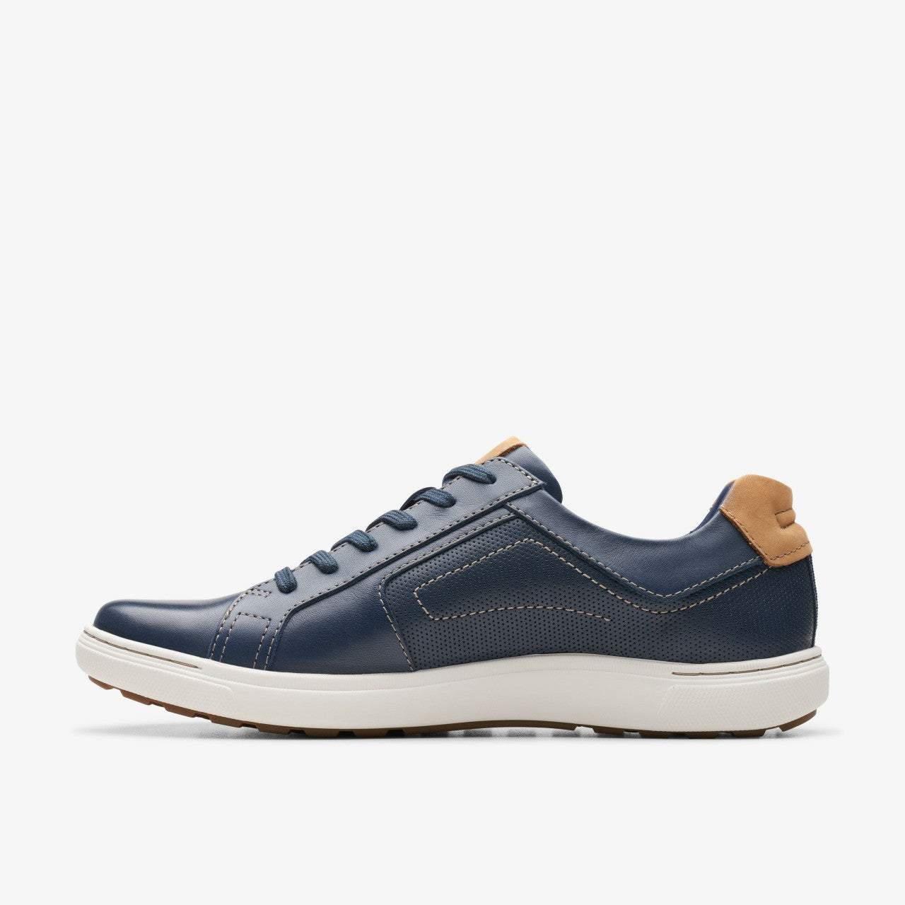 Mapstone Lace Navy Leather | Clarks discount