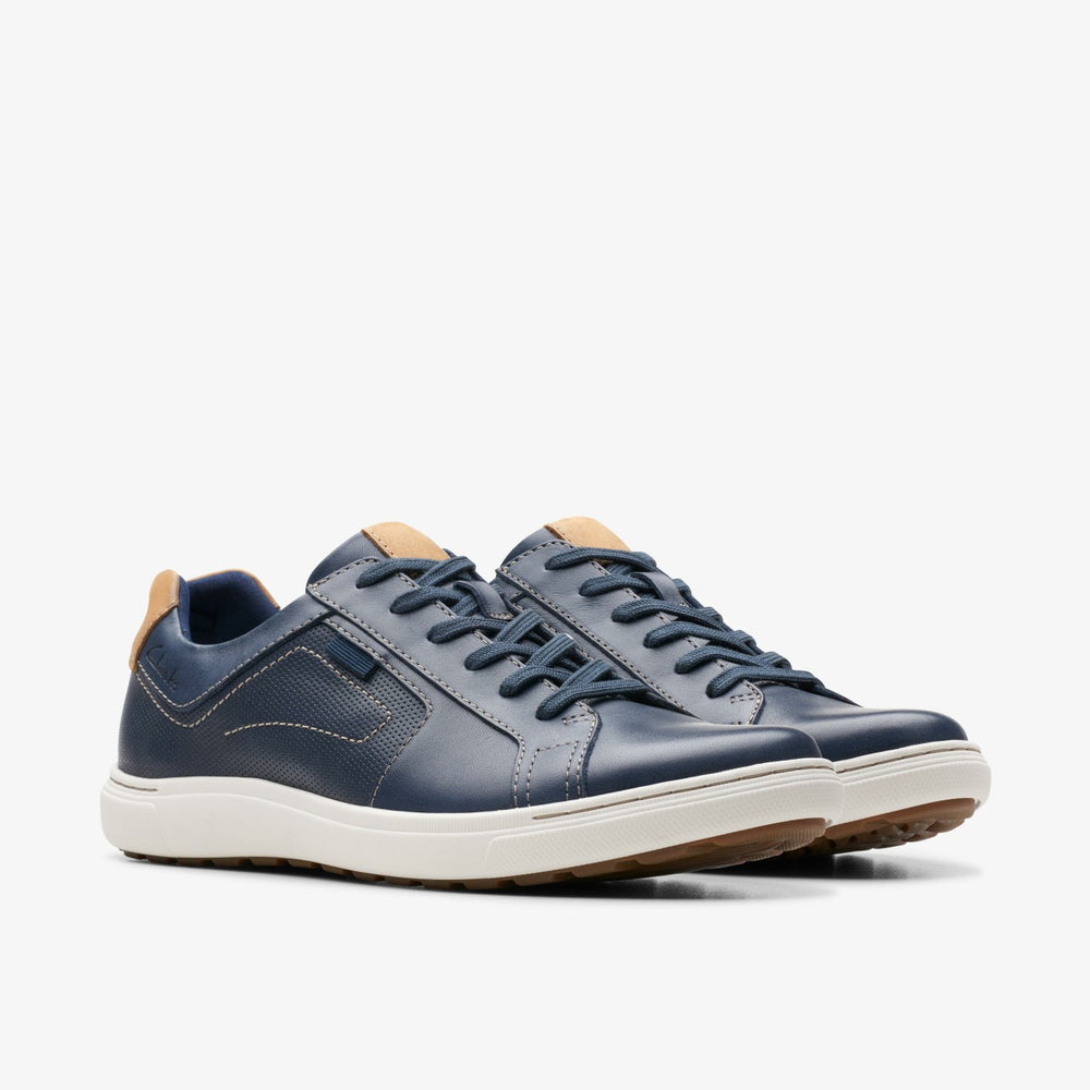Mapstone Lace Navy Leather | Clarks discount