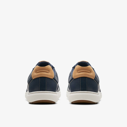 Mapstone Lace Navy Leather | Clarks discount