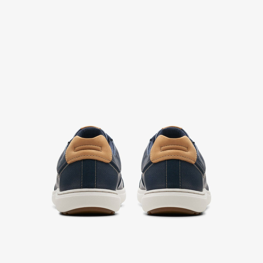 Mapstone Lace Navy Leather | Clarks discount