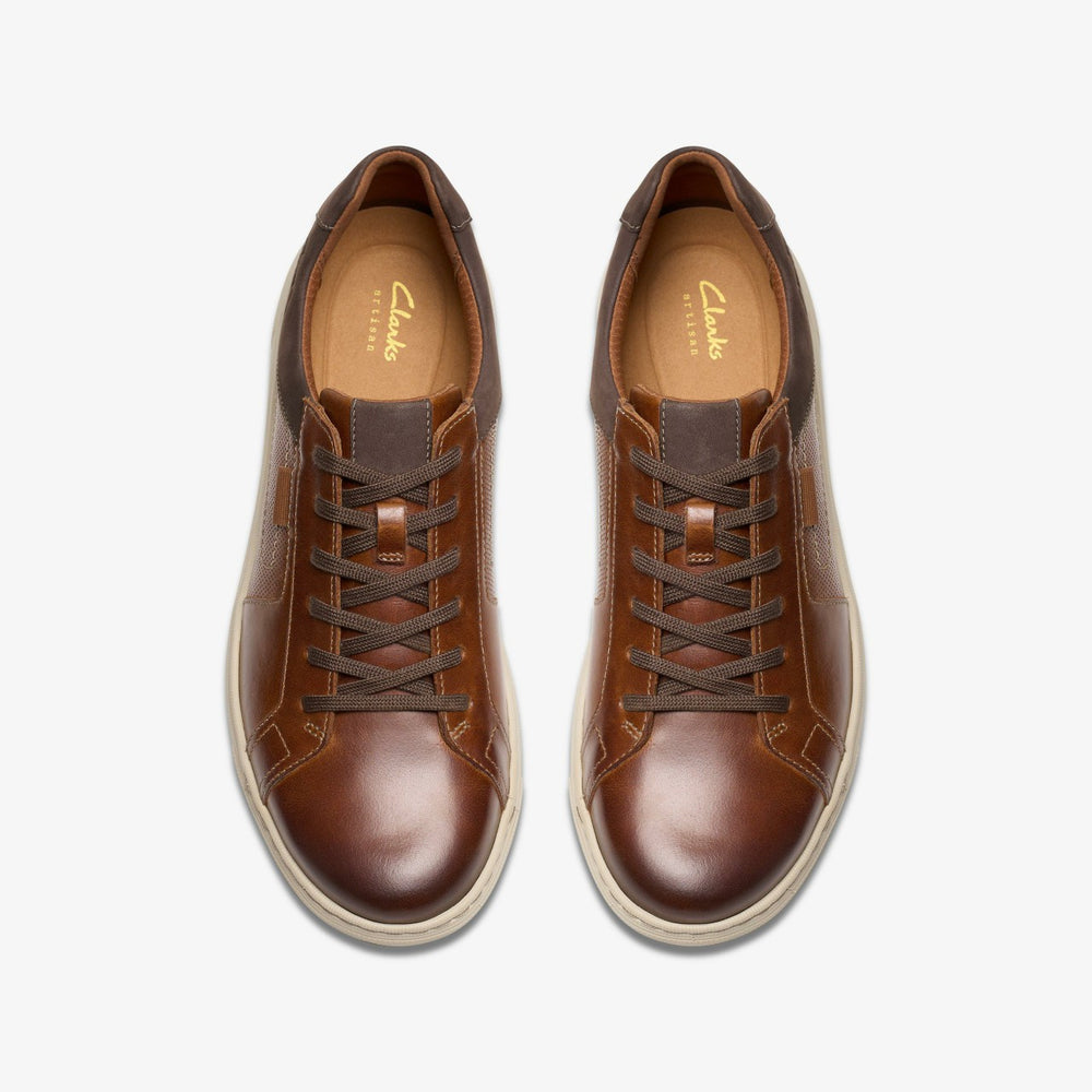 Mapstone Lace Tan Leather | Clarks outlet