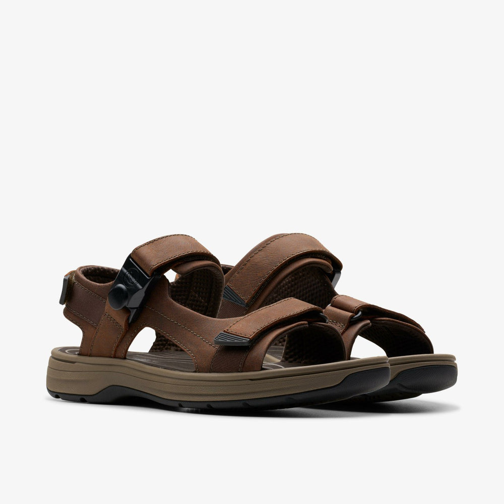 Saltway Trail Dark Brown Leather | Clarks discount