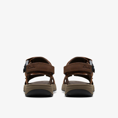 Saltway Trail Dark Brown Leather | Clarks discount