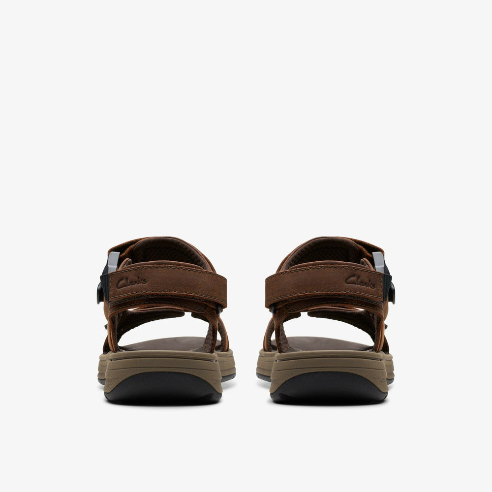 Saltway Trail Dark Brown Leather | Clarks discount