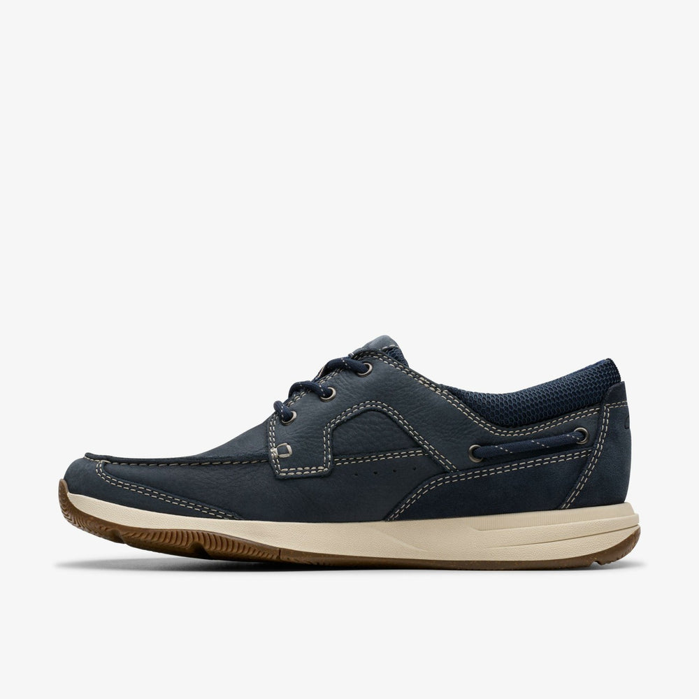 Sailview Lace Navy Nubuck | Clarks discount