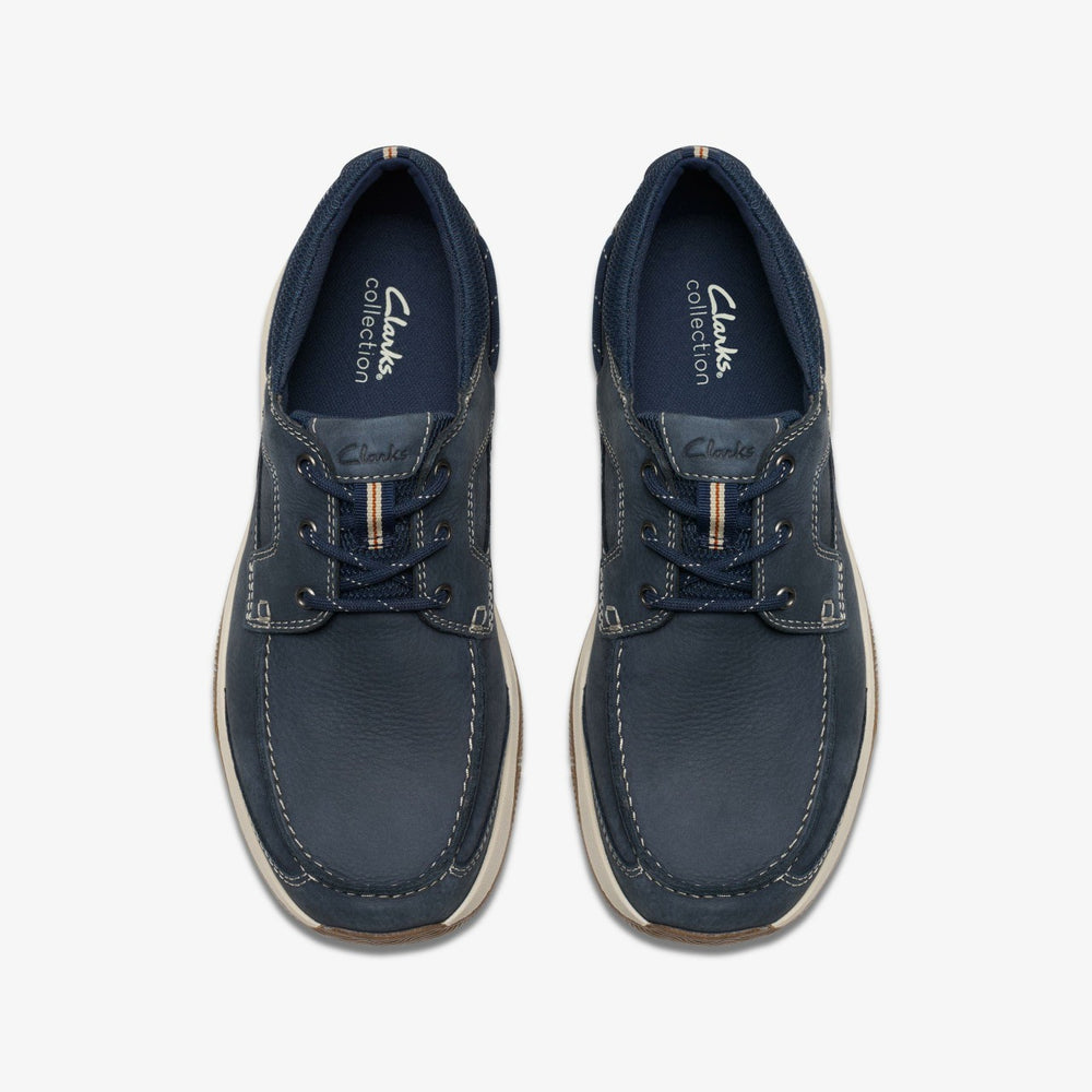 Sailview Lace Navy Nubuck | Clarks discount