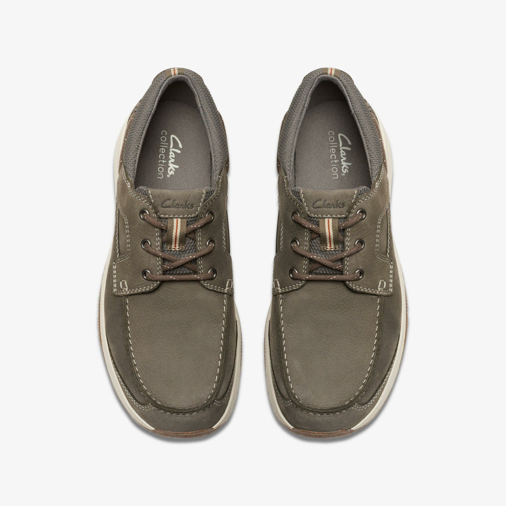Sailview Lace Taupe Nubuck | Clarks online