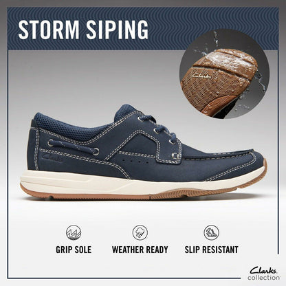 Sailview Lace Taupe Nubuck | Clarks online