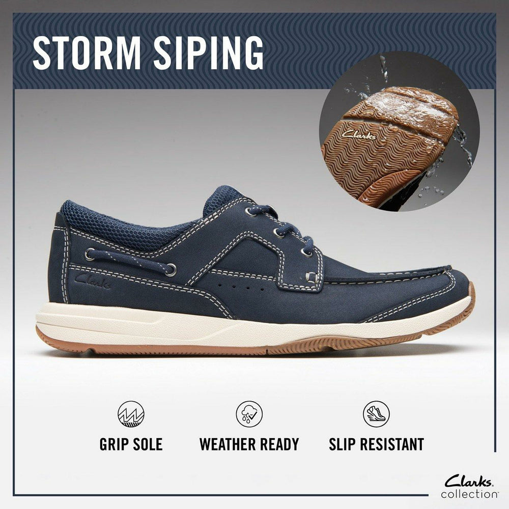 Sailview Lace Taupe Nubuck | Clarks online