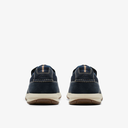 Sailview Step Loafer Navy Nubuck | Clarks for sale