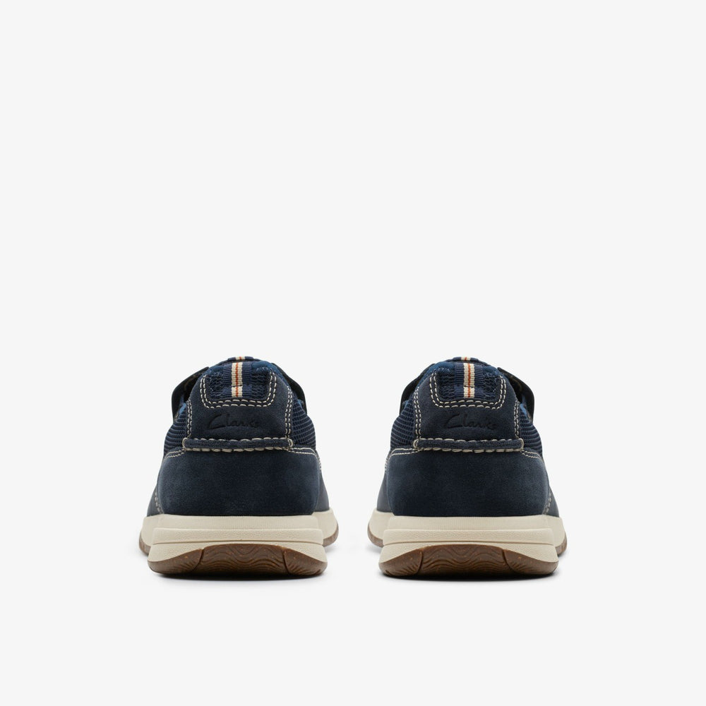 Sailview Step Loafer Navy Nubuck | Clarks for sale