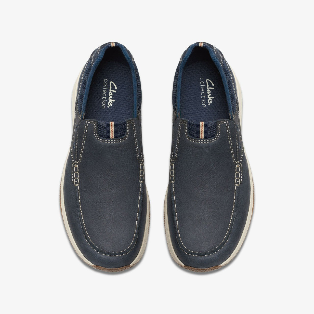 Sailview Step Loafer Navy Nubuck | Clarks for sale