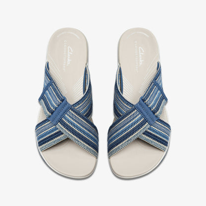 Arla Wave Blue Combination | Clarks for sale