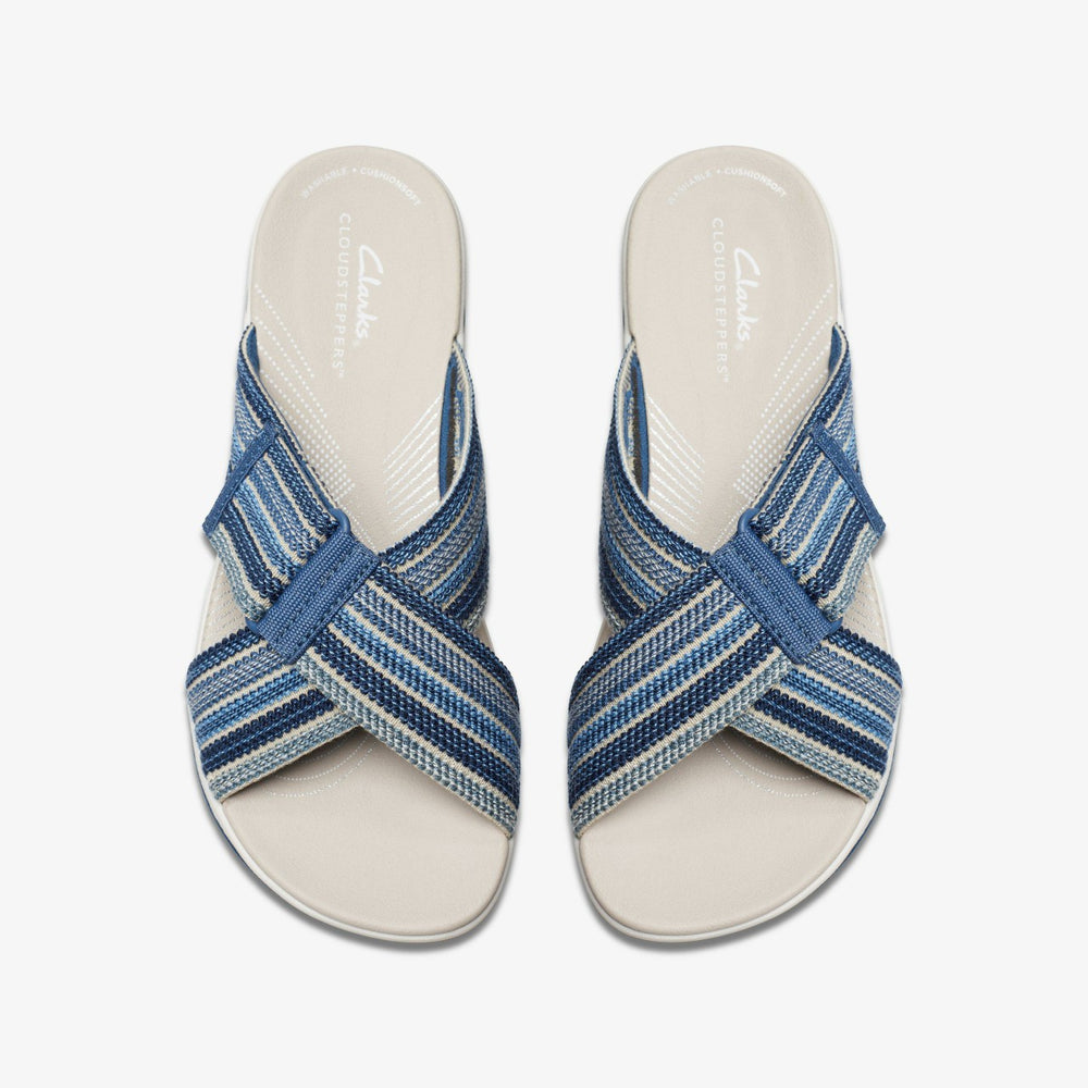 Arla Wave Blue Combination | Clarks for sale