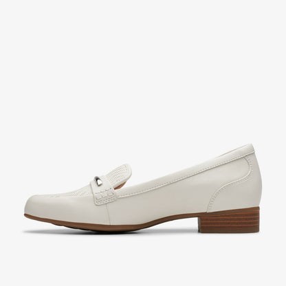 Juliet Aster Off White Leather | Clarks online