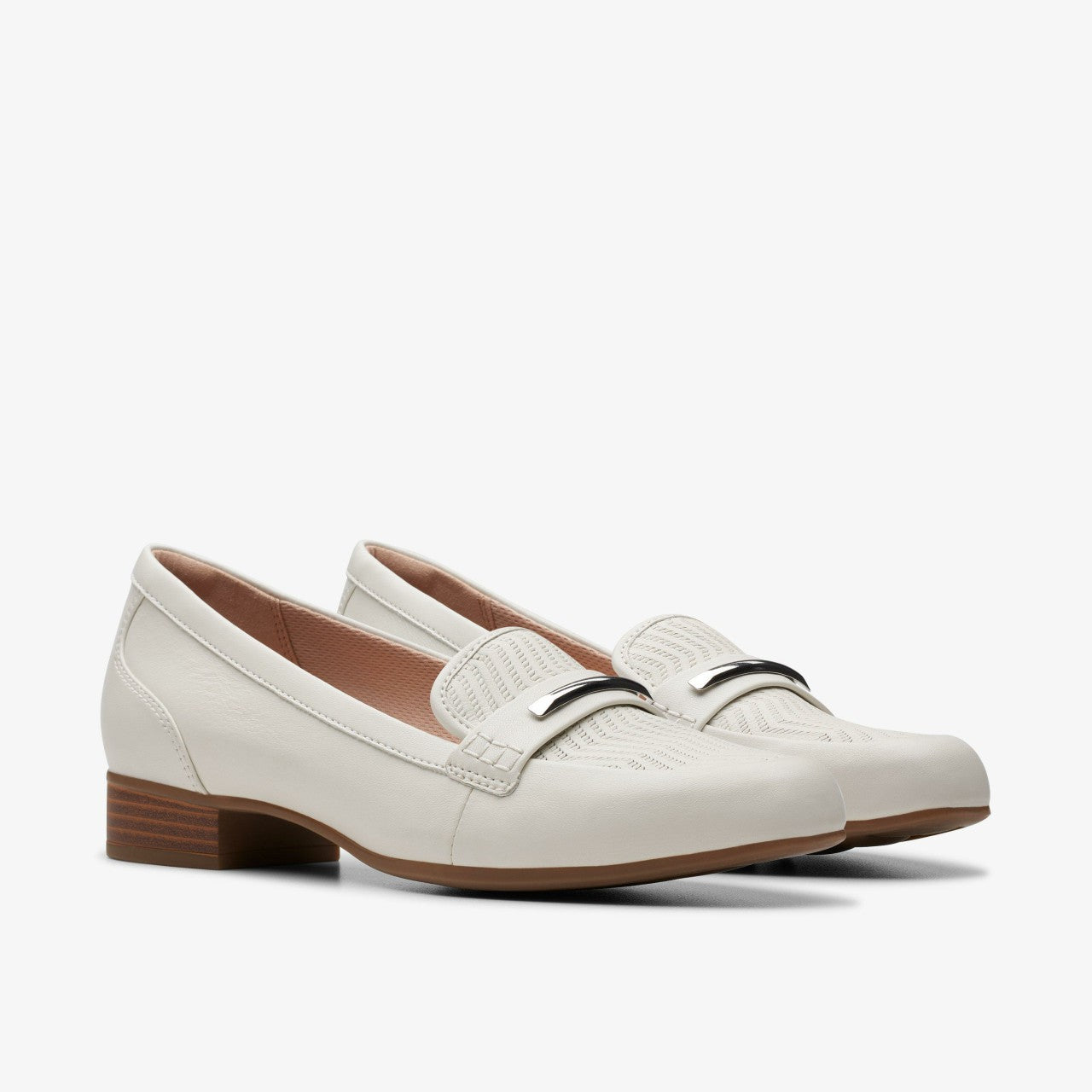 Juliet Aster Off White Leather | Clarks online