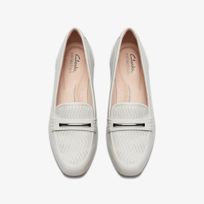 Juliet Aster Off White Leather | Clarks online