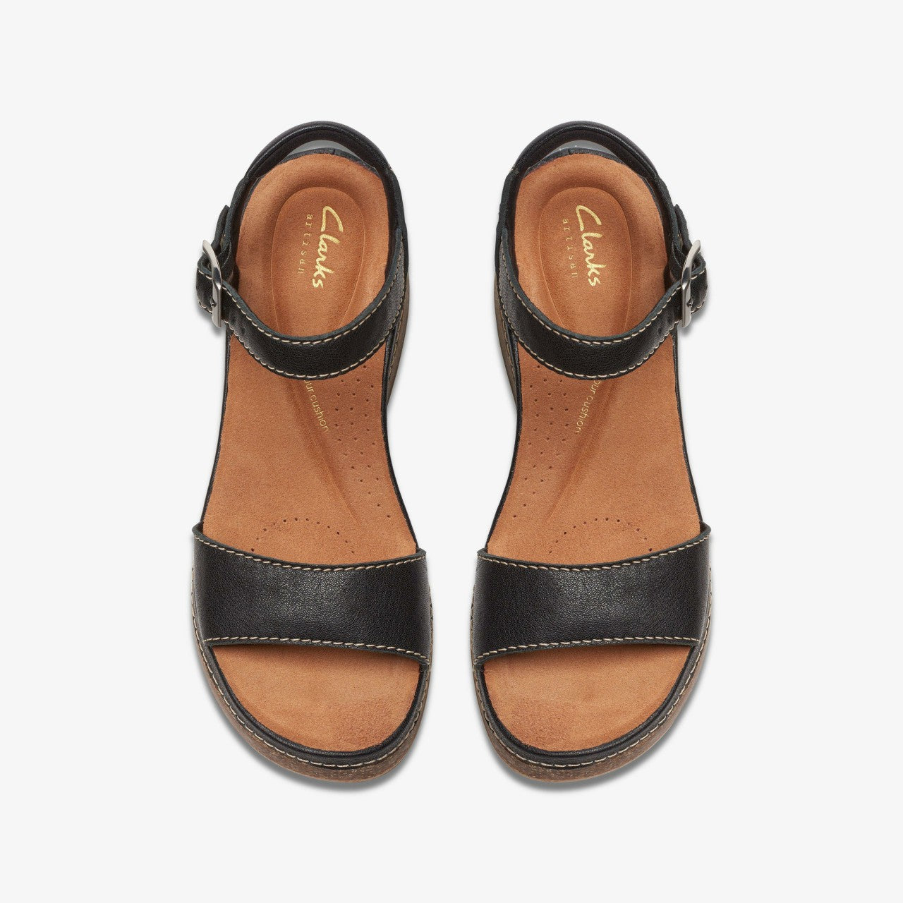 Kassanda Lily Black Leather | Clarks on Sale