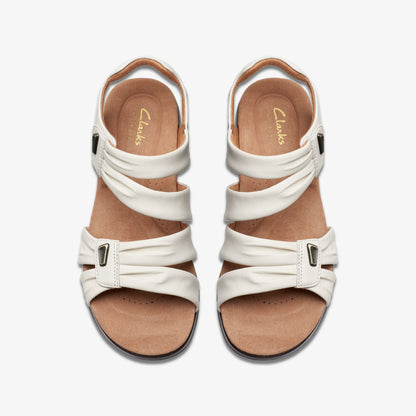 Kitly Ave Off White Leather | Clarks Sale