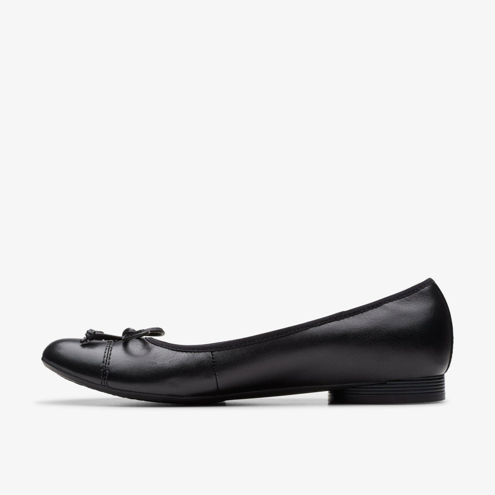 Loreleigh Rae Black Leather | Clarks on Sale