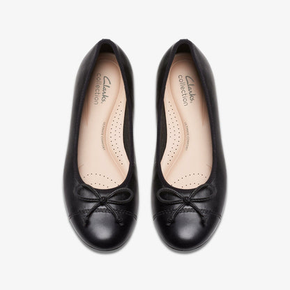 Loreleigh Rae Black Leather | Clarks on Sale