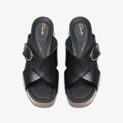Sivanne Walk Black Leather | Clarks online