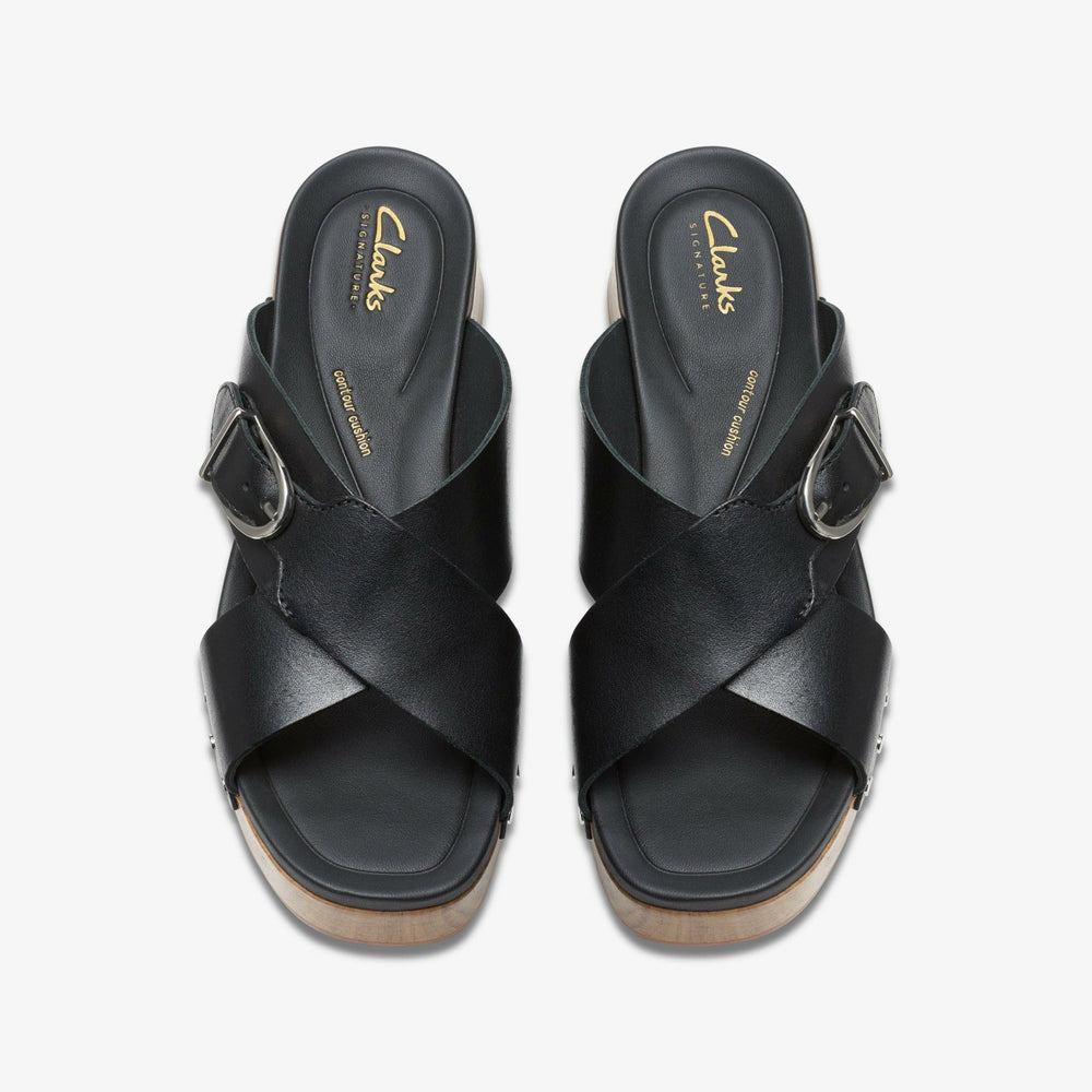 Sivanne Walk Black Leather | Clarks online