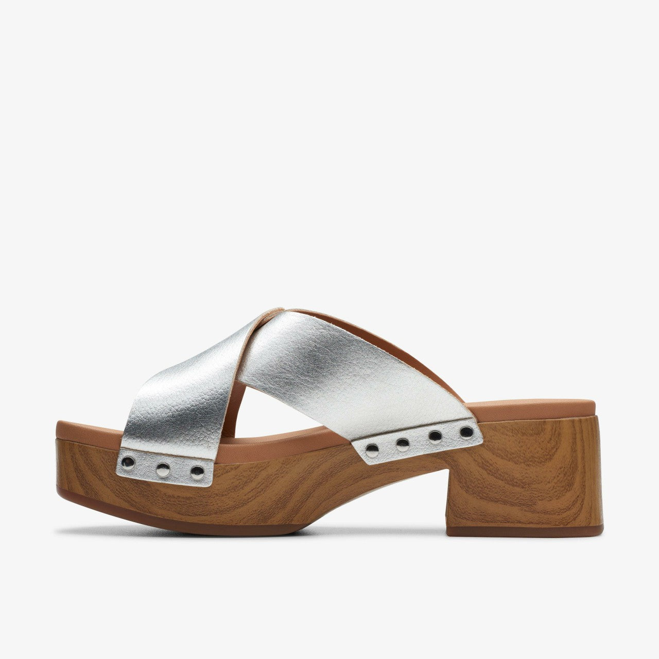 Sivanne Walk Silver Leather | Clarks on Sale