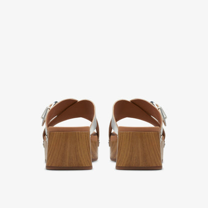 Sivanne Walk Silver Leather | Clarks on Sale