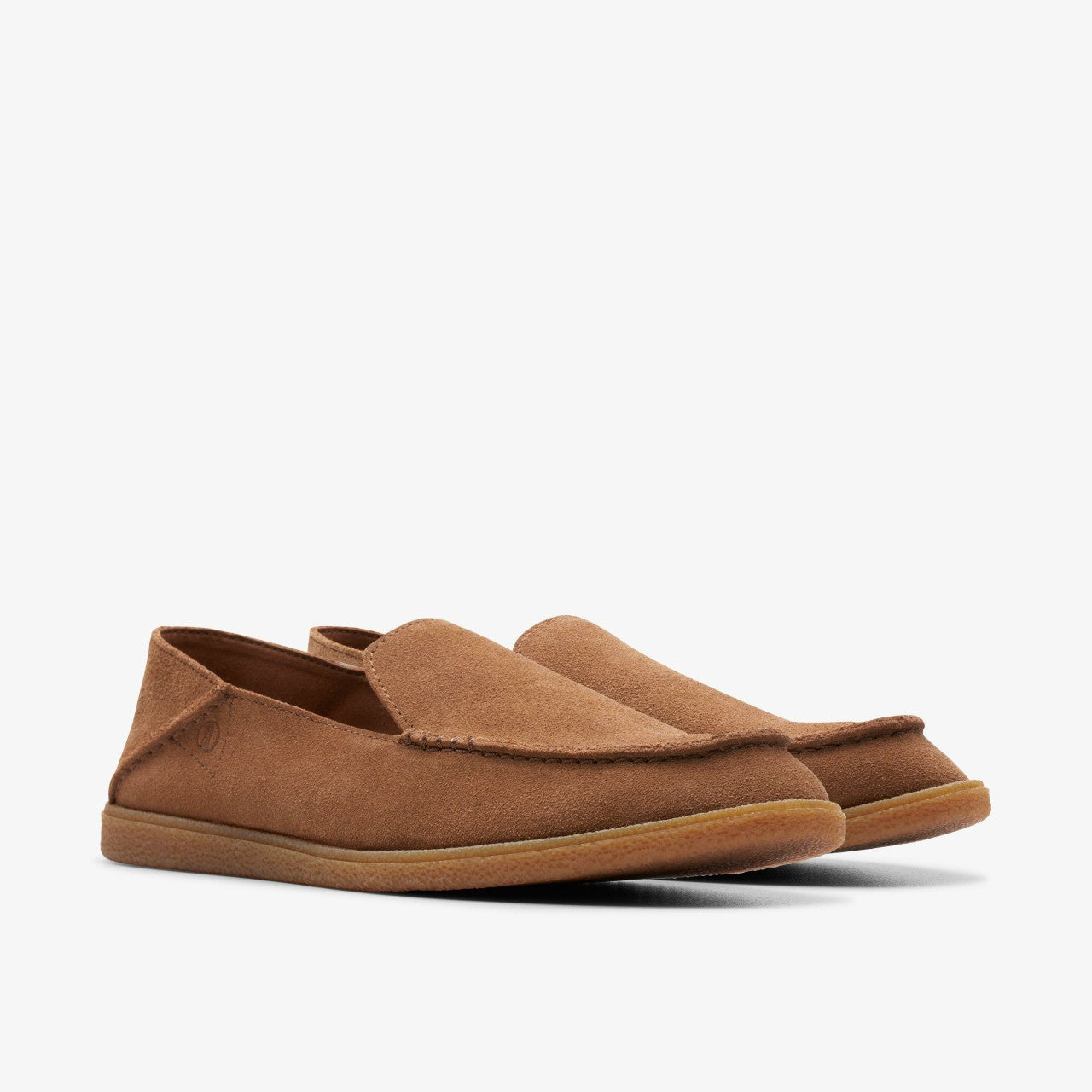 Clark Bay Step Loafer Cola Suede | Clarks on Sale