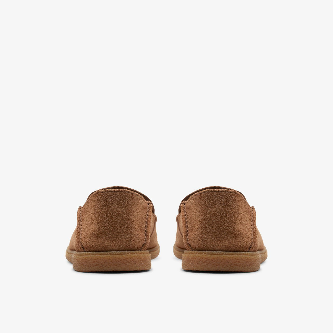 Clark Bay Step Loafer Cola Suede | Clarks on Sale