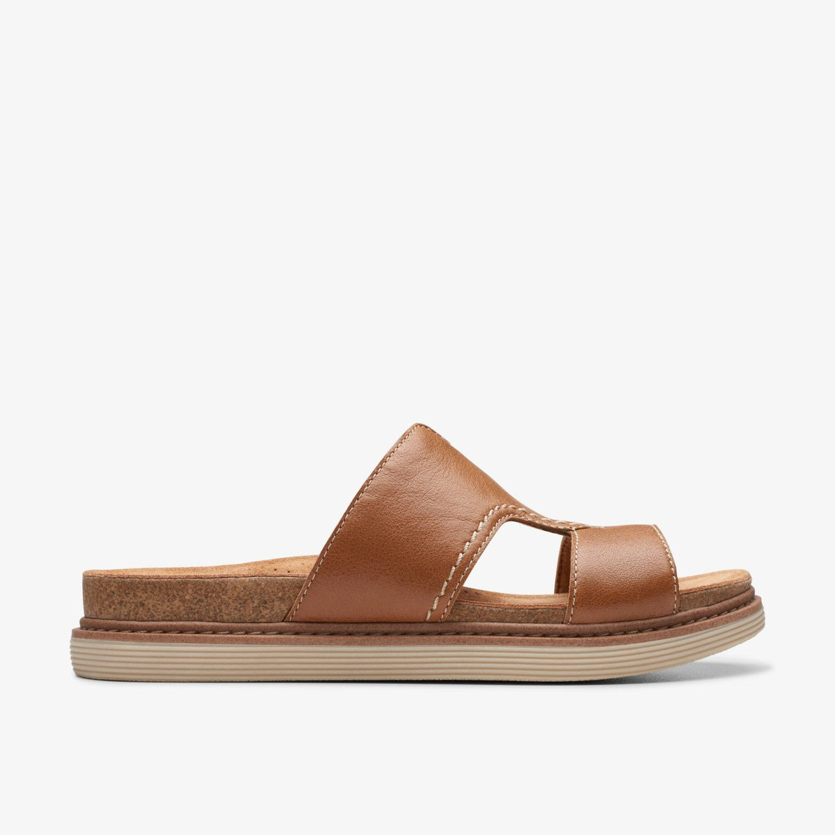 Arwell Walk Tan Leather | Clarks for sale