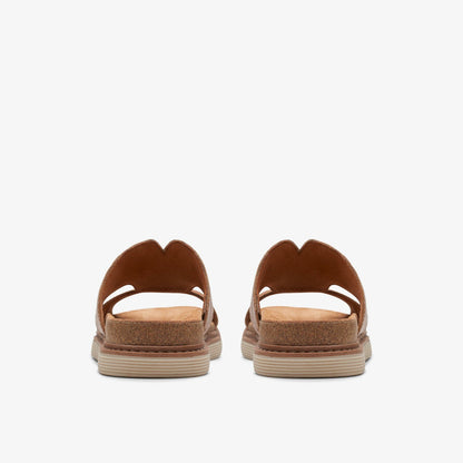 Arwell Walk Tan Leather | Clarks for sale
