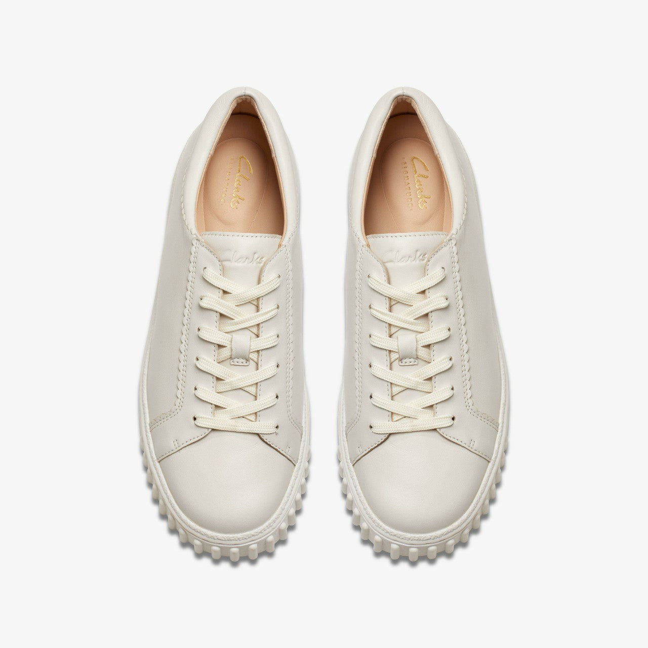 Mayhill Walk Off White Leather | Clarks on Sale