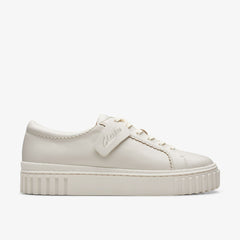 Mayhill Walk Off White Leather | Clarks on Sale