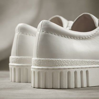 Mayhill Walk Off White Leather | Clarks on Sale