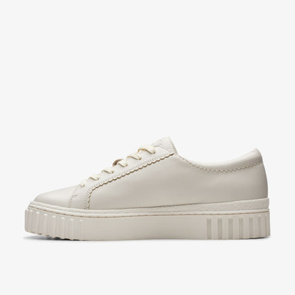 Mayhill Walk Off White Leather | Clarks on Sale