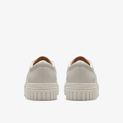 Mayhill Walk Off White Leather | Clarks on Sale